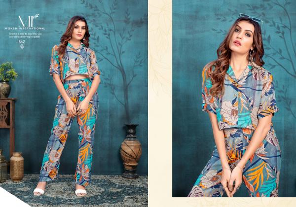 Moksh Rihana Vol 1 Premium Viscose Co Ord Set